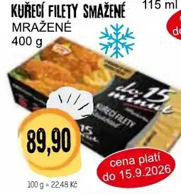 Konzum Kurecí filety smažené nabídka