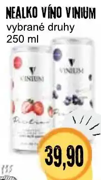 Konzum Ventum nealkoholické víno nabídka