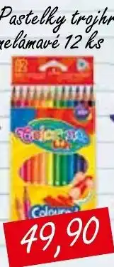 Konzum Coloura pastelky trojhranové nabídka