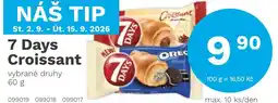 Konzum 7 Days croissant nabídka