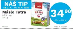 Konzum Máslo Tatra nabídka