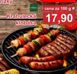 PLUS JIP Krahulecká klobása nabídka