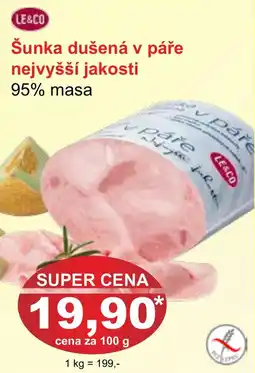 PLUS JIP Leco šunka dušená v páře nabídka