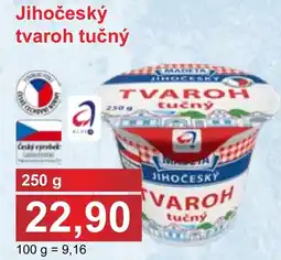 PLUS JIP Madeta jihočeský tvaroh tučný nabídka
