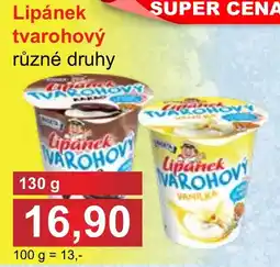 PLUS JIP Lipánek tvarohový nabídka