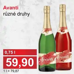 PLUS JIP Avanti různé druhy nabídka