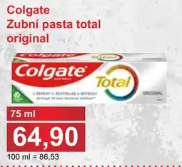 PLUS JIP Colgate zubní pasta total original nabídka