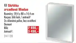 Uni Hobby Moduo zrcadlová skříňka nabídka