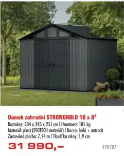 Uni Hobby Stronghold domek zahradní nabídka