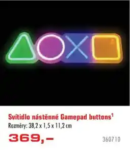 Uni Hobby Gamepad buttons nabídka
