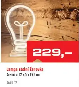 Uni Hobby Žárovka Lampa stolní nabídka