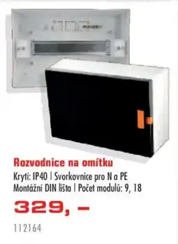 Uni Hobby Rozvodnice na omítku nabídka