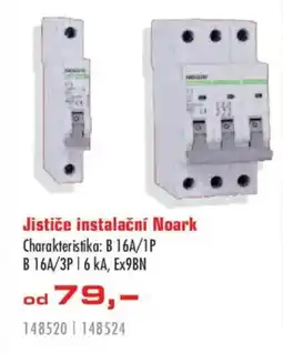 Uni Hobby Noark jističe instalační nabídka