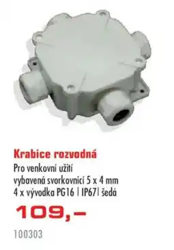 Uni Hobby Krabice rozvodná nabídka
