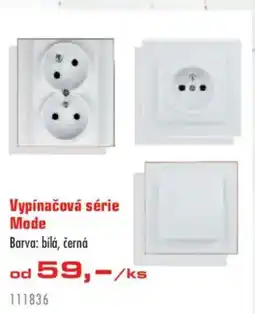 Uni Hobby Mode vypínačová série nabídka
