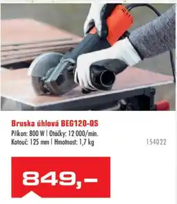 Uni Hobby Beg bruska uhlova beg120-qs nabídka