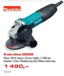 Uni Hobby Makita bruska úhlová GA5030R nabídka