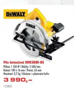 Uni Hobby DeWalt pila kotoučová dwe560k-qs nabídka