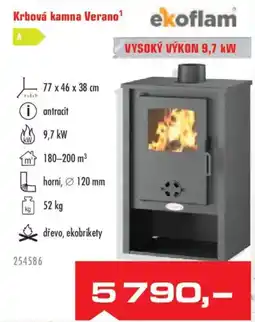 Uni Hobby ekoflam Krbová kamna Verano nabídka