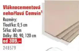 Uni Hobby Cemvin vláknocementová nehořlavá nabídka