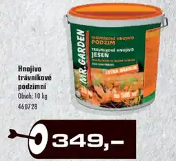 Uni Hobby Mr. Garden Hnojivo trávníkové podzimní nabídka