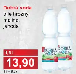 PLUS JIP Dobrá voda bílé hrozny, malina, jahoda nabídka
