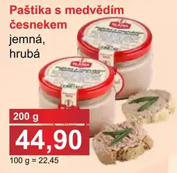 PLUS JIP Slama paštika s medvědím česnekem nabídka
