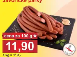 PLUS JIP Javornické parky nabídka