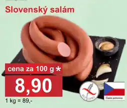 PLUS JIP Slovenský salám nabídka