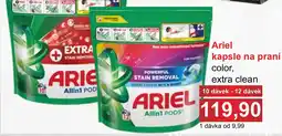 PLUS JIP Ariel kapsle na praní color, extra clean nabídka