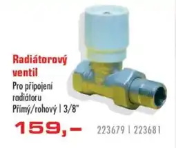 Uni Hobby Radiátorový ventil nabídka