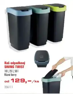 Uni Hobby Kos odpadkovy Swing twist nabídka