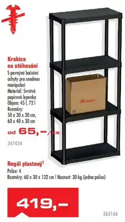Uni Hobby Regál plastový nabídka