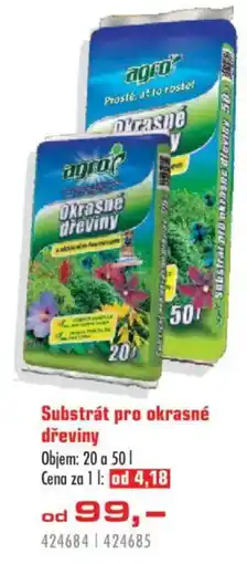 Uni Hobby agro okrasné dřeviny nabídka