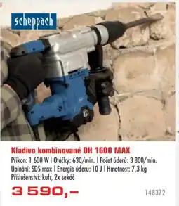 Uni Hobby scheppach kladivo kombinované dh 1600 max nabídka