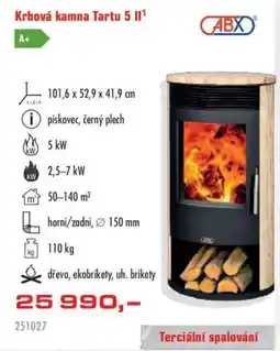 Uni Hobby ABX Krbová kamna Tartu 5 II nabídka
