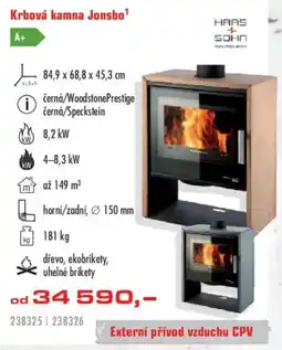 Uni Hobby Hars+sohn Krbová kamna Jonsbo nabídka