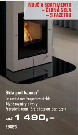 Uni Hobby Skla pod kamna nabídka