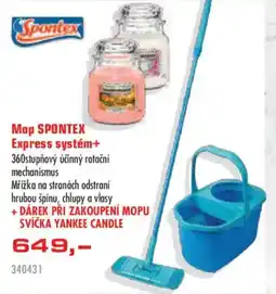 Uni Hobby Spontex mop express systém+ nabídka