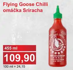 PLUS JIP Flying Goose Chilli omáčka Sriracha nabídka