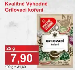 PLUS JIP Grilovací koření nabídka