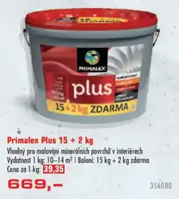 Uni Hobby Primalex Plus nabídka