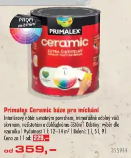 Uni Hobby Primalex ceramic báze pro míchání nabídka