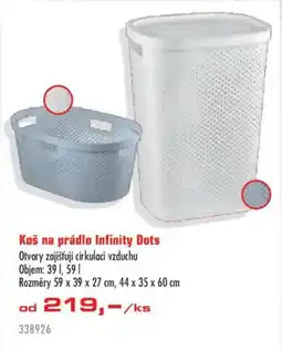 Uni Hobby Infinity Dots Koš na prádlo nabídka