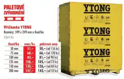 Uni Hobby Ytong příčkovka nabídka