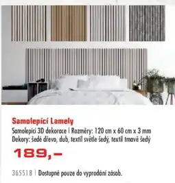 Uni Hobby Samolepící Lamely nabídka