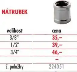 Uni Hobby Nátrubek nabídka