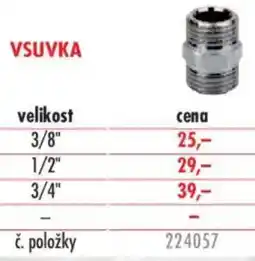 Uni Hobby Vsuvka nabídka