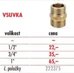 Uni Hobby Vsuvka nabídka