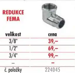 Uni Hobby Redukce Fema nabídka